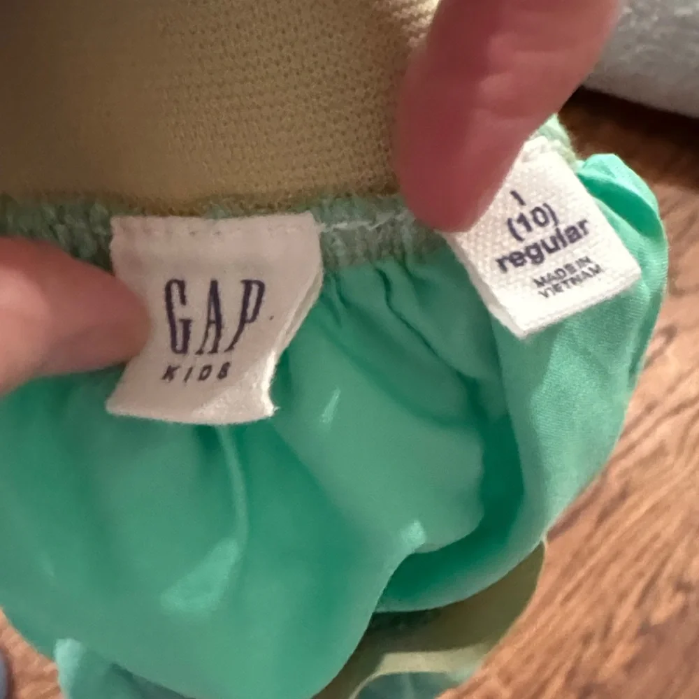 GAP Kids Aqua and Gold Skater Tulle Skirt size Large